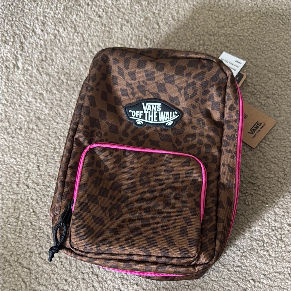 Vans Old Skool Lunch Pack - dachshund color with pink trim